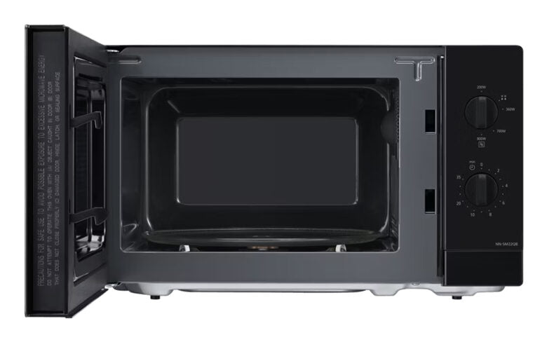 Panasonic NN-SM22QBEPG forno a microonde Nero Solo microonde Superficie piana 20 L 800 W