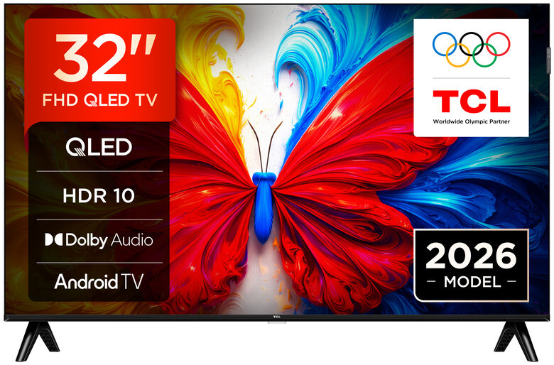 TCL S5L TV 32S5L - Full HD 32” , QLED, HDR, Direct LED, Android TV, Dolby Audio