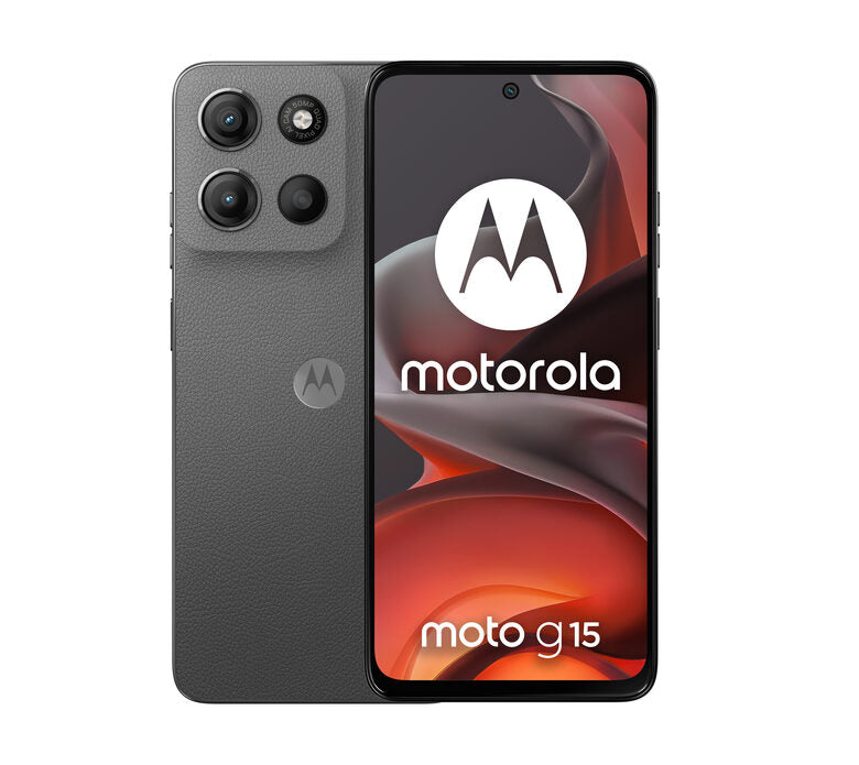Motorola moto g15 17,1 cm (6.72") Doppia SIM Android 15 4G USB tipo-C 8 GB 128 GB 5200 mAh Grigio