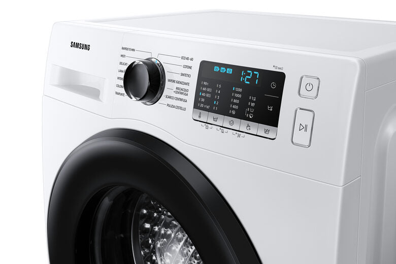 Samsung Lavatrice Crystal Clean Slim 8 Kg WW80AGAS21AE Classe E