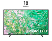 Samsung UE85DU8070UXZT Televisione Smart TV 85 Pollici Led 4K Crystal Uhd Upscaling AirSlim Design OTS Lite