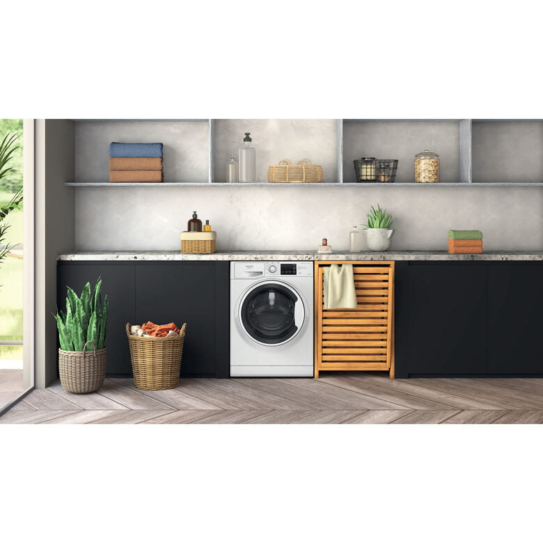 Hotpoint Ariston NDBR 984469 WA IT Lavasciuga A Libera Installazione 9/6 Kg, 1400 Giri, Classe C, Bianco