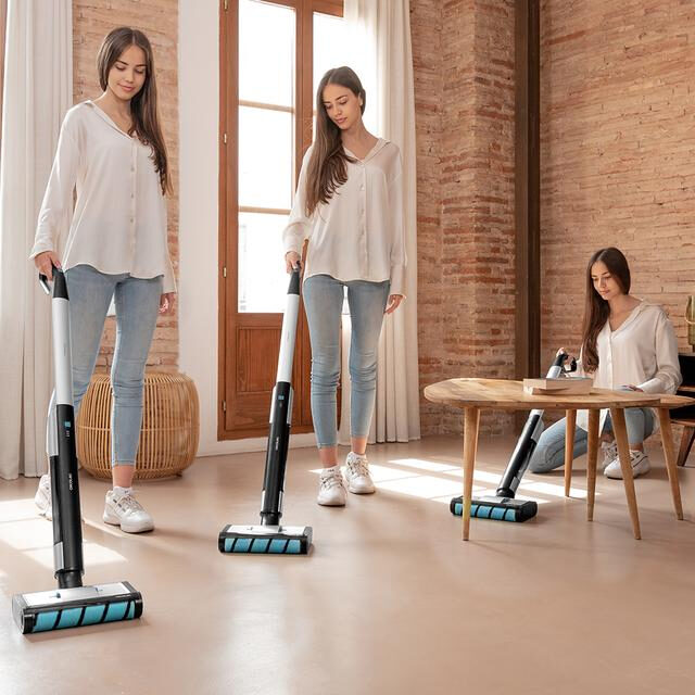 Cecotec FreeGo Wash 5862 Lavasciuga Per Pavimenti Elettrico Senza Filo