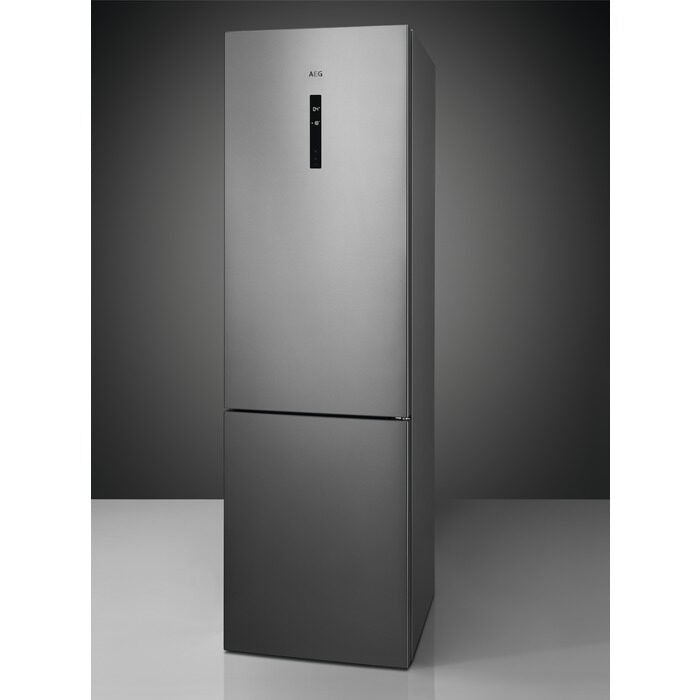 AEG RCB736D7MX frigorifero con congelatore Libera installazione 366 L D Acciaio inossidabile