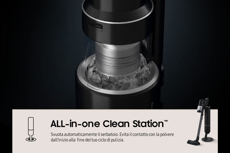 Samsung Aspirapolvere senza filo BESPOKE Jet™ AI complete extra 280W VS28C9784QK