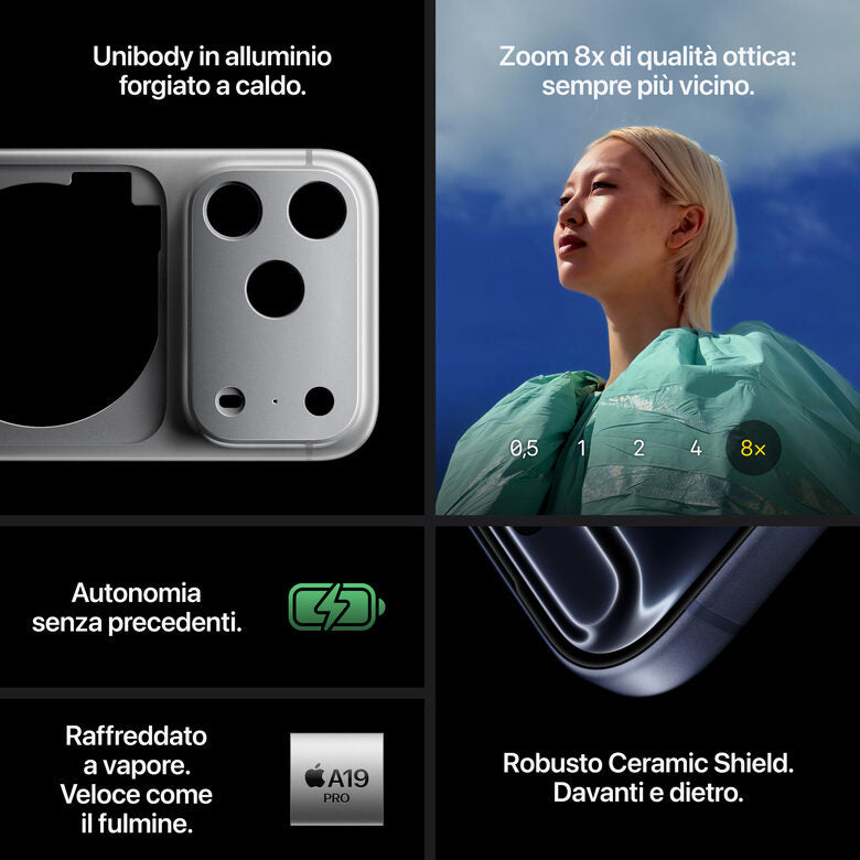 Apple iPhone 17 Pro 256GB Arancione Cosmico