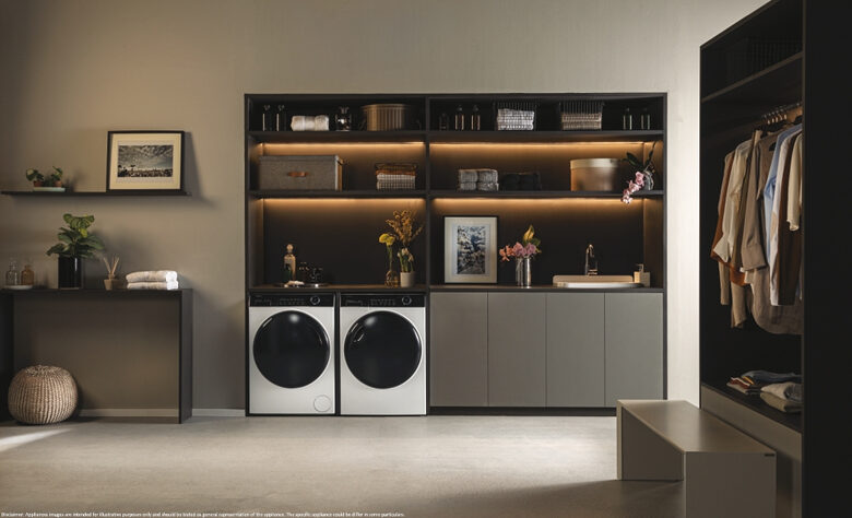 Haier HW90-B14959NEUIT I-pro Series 5 Lavatrice A Libera Installazione 9 Kg, 1400 Giri, Classe A, Bianco, Direct Motion, Refresh, Wi-fi