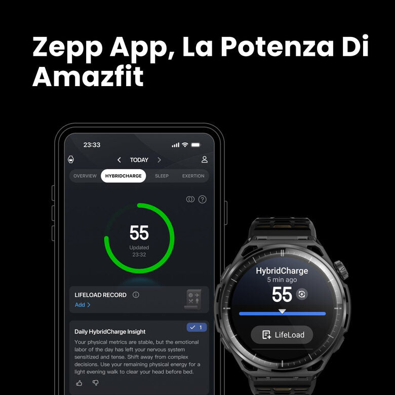 Amazfit Balance 3 3,81 cm (1.5") AMOLED 51 mm Digitale 480 x 480 Pixel Touch screen Acciaio inox Wi-Fi GPS (satellitare)
