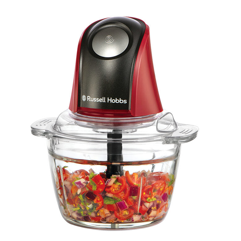 Russell Hobbs 27130-56 tritaverdure elettrico 0,5 L 200 W Nero, Rosso, Trasparente