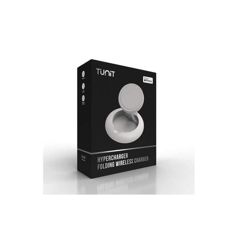 TUNIT TTMSWI00 Caricabatterie per dispositivi mobili Smartphone Bianco AC Carica wireless Interno