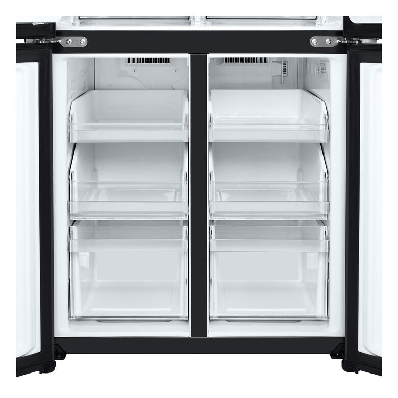 LG InstaView GMV860EPDE Frigorifero Multidoor Slim, Classe E, 530L, Wi-Fi, Linear Cooling, Essence Matte Black