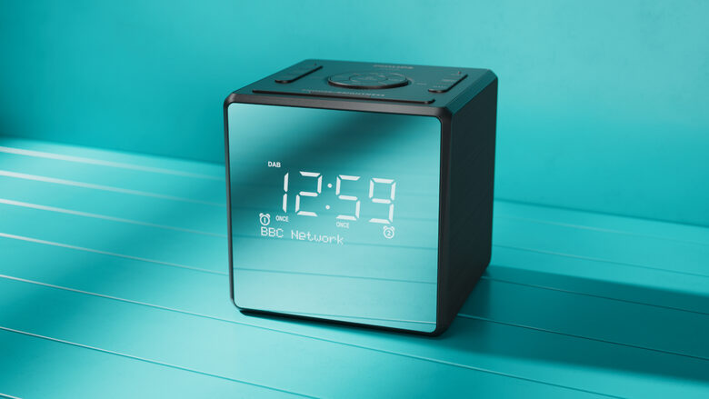 Philips TAR4600/10 sveglia Sveglia digitale Nero