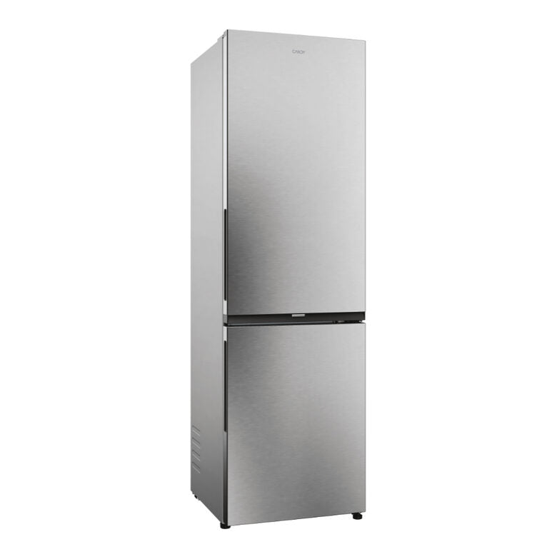 Candy CNCQ2T518EX City Fresco 300 Frigorifero Combinato A Libera Installazione, No Frost, Circle Fresh, Classe E, Acciaio Inox