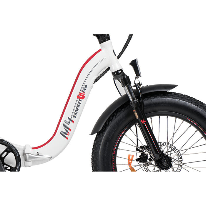 Smartway M4 Nero, Rosso, Bianco Alluminio 50,8 cm (20") 26 kg Ioni di Litio