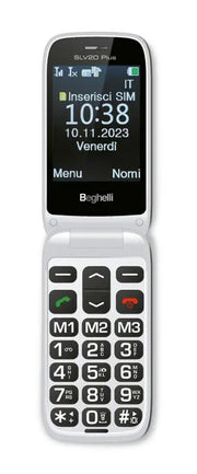 Beghelli 9200 cellulare 7,11 cm (2.8") 100 g Grigio Telefono per anziani