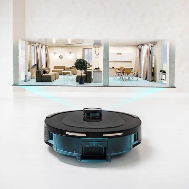 Cecotec Conga 8290 Immortal Ultra Power Genesis Robot aspirapolvere con navigazione laser