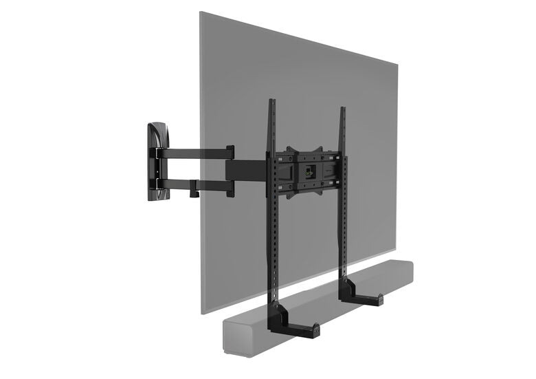 Meliconi 480529 staffe per soundbar per montaggio a muro