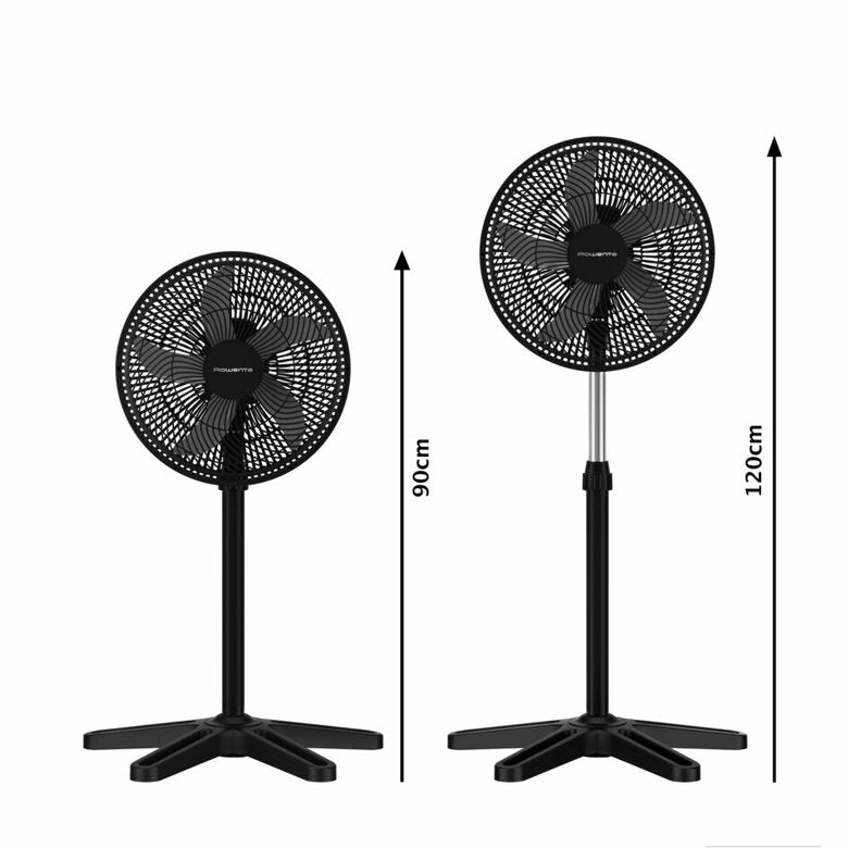 Rowenta Turbo Essential VU3110F0 ventilatore Nero