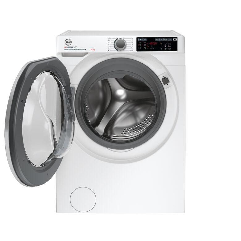 Hoover HW 210AMBS/1-S H-WASH 500 Lavatrice A Libera Installazione 10 Kg, 1200 Giri, Classe A, Inverter, Vapore, Bianco