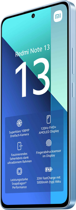 Xiaomi Redmi Note 13 16,9 cm (6.67") Doppia SIM Android 13 4G USB tipo-C 6 GB 128 GB 5000 mAh Blu