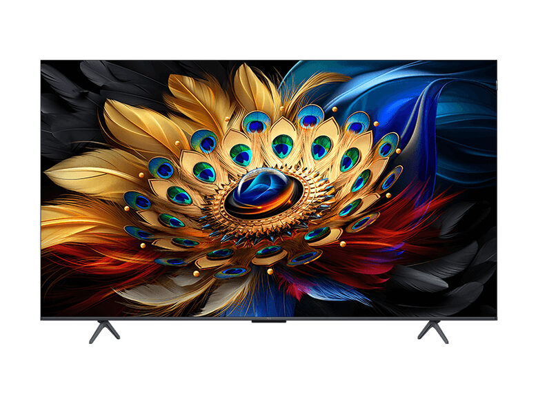 TCL 65C655 Televisione Smart TV 65 Pollici Qled 4K Serie C6 Dolby Vision Atmos Google TV Audio Onkyo