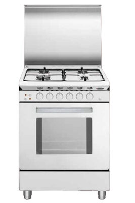 Glem Gas U55BXF3 cucina Piano cottura Bianco