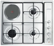 Smeg S63S piano cottura Acciaio inossidabile Da incasso Combi 4 Fornello(i)