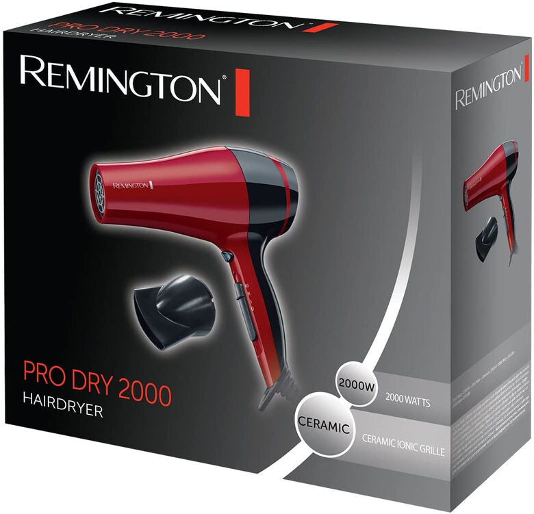 Remington Pro Dry 2000 2000 W Nero, Rosso