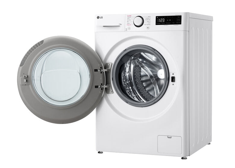 LG F4R5011TSWW Lavatrice 11kg AI DD, Classe A-10%, 1400 giri, TurboWash, Vapore