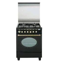 Glem Gas UA66VR3 cucina Piano cottura Nero