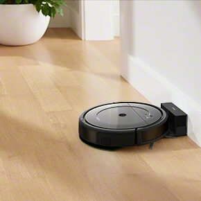 Irobot Roomba Robot Aspirapolvere Combo Kit Con Panni Inclusi 0,45 L Senza Sacchetto Nero, Grigio