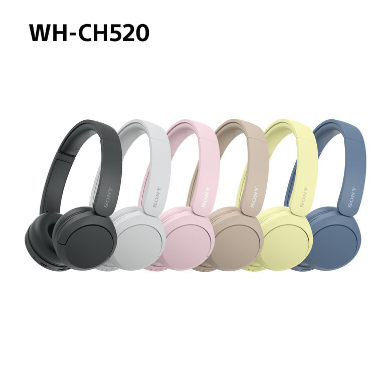 Sony WHCH520P.CE7 cuffia e auricolare Wireless A Padiglione Musica e Chiamate USB tipo-C Bluetooth Rosa