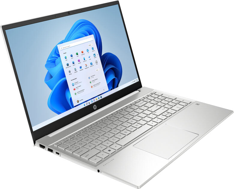 HP Pavilion 15-eh3015nl AMD Ryzen™ 7 7730U Computer portatile 39,6 cm (15.6") Full HD 16 GB DDR4-SDRAM 512 GB SSD Wi-Fi 6 (802.11ax) Windows 11 Home Argento