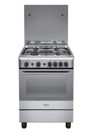 Hotpoint H6GG1F (X) IT Piano cottura Gas Acciaio inossidabile A