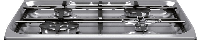 Hotpoint H6TMH2AF (X) IT cucina Piano cottura Gas Acciaio inossidabile A