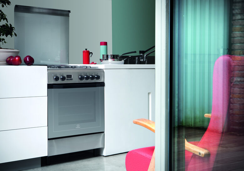 Indesit I6TMH2AF(X)/I Piano cottura Gas Acciaio inossidabile A