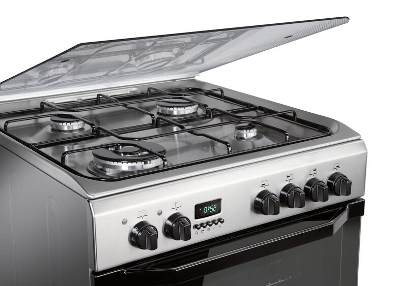 Indesit I6TMH2AF(X)/I Piano cottura Gas Acciaio inossidabile A