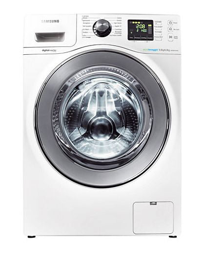 Samsung WD906P4SAWQ/ET lavasciuga Libera installazione Caricamento frontale Grigio, Bianco