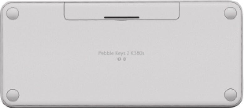 Logitech Pebble Keys 2 K380s tastiera RF senza fili + Bluetooth QWERTY Italiano Bianco