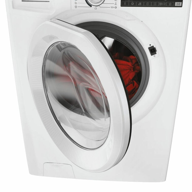 Hoover H3WP4474TAM6/1-S H-WASH 350 Lavatrice Slim A Libera Installazione 7 Kg, 1400 Giri, Classe A, Inverter, Wi-fi, Bianco