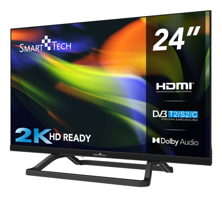 Smart-Tech 24HN01V3CA TV 61 cm (24") HD Nero 200 cd/m²