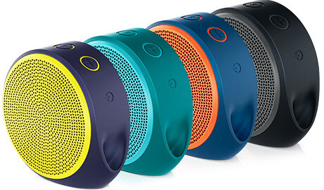 Logitech X100 Mobile Speaker Altoparlante portatile mono Nero, Arancione