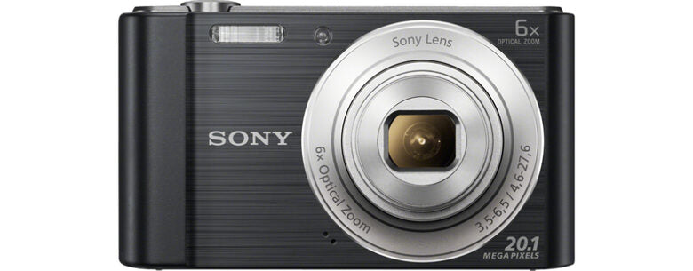 Sony Cyber-shot DSC-W810 1/2.3" Fotocamera compatta 20,1 MP CCD 5152 x 3864 Pixel Nero