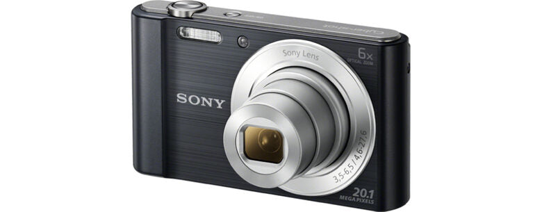 Sony Cyber-shot DSC-W810 1/2.3" Fotocamera compatta 20,1 MP CCD 5152 x 3864 Pixel Nero