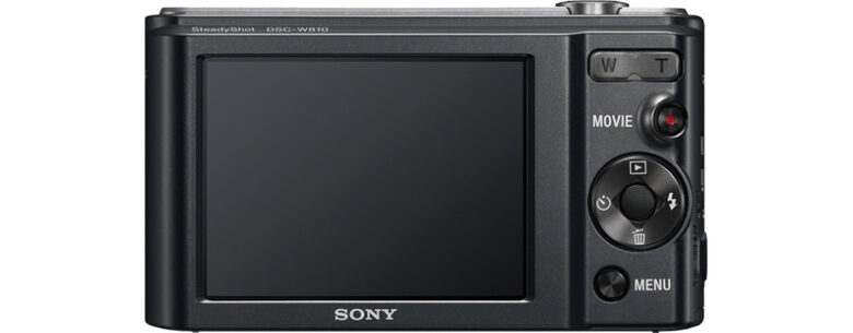 Sony Cyber-shot DSC-W810 1/2.3" Fotocamera compatta 20,1 MP CCD 5152 x 3864 Pixel Nero