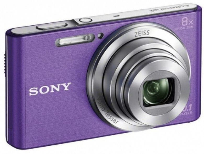 Sony Cyber-shot DSCW830, fotocamera compatta con zoom ottico 8x, Viola