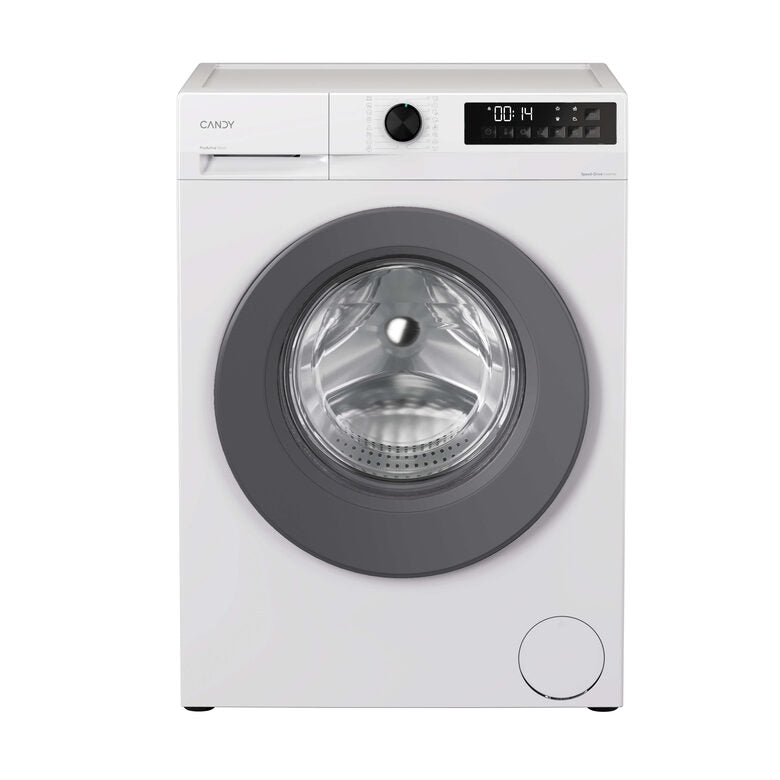 Candy GD 410G8-S Prowash 300 Lavatrice A Libera Installazione 10 Kg, 1400 Giri, Classe A, Bianco, Inverter, Fresh Vapor, 8 Cicli Rapidi