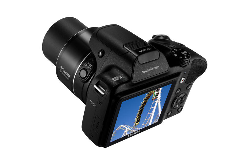 Samsung WB WB1100F Fotocamera Bridge 16,2 MP CCD 4608 × 3456 Nero