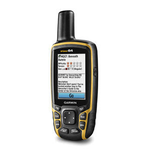 Garmin GPSMAP 64 navigatore Portatile 6,6 cm (2.6") TFT 260,1 g Nero, Arancione