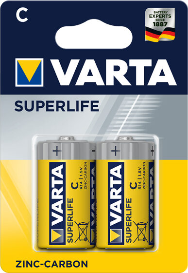 Varta Superlife C Batteria monouso Zinco-Carbonio
